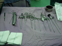 تصویر 2. تجهیزات جراحی آرتروسکوپی