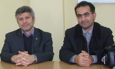 از راست: دکتر شهدی‌نژاد، دکتر قاهری